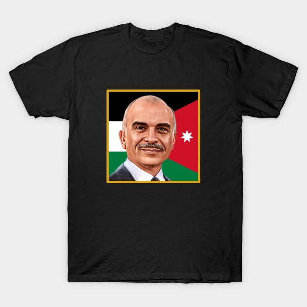 King Hussain Bin Talal T-Shirt by omardakhane